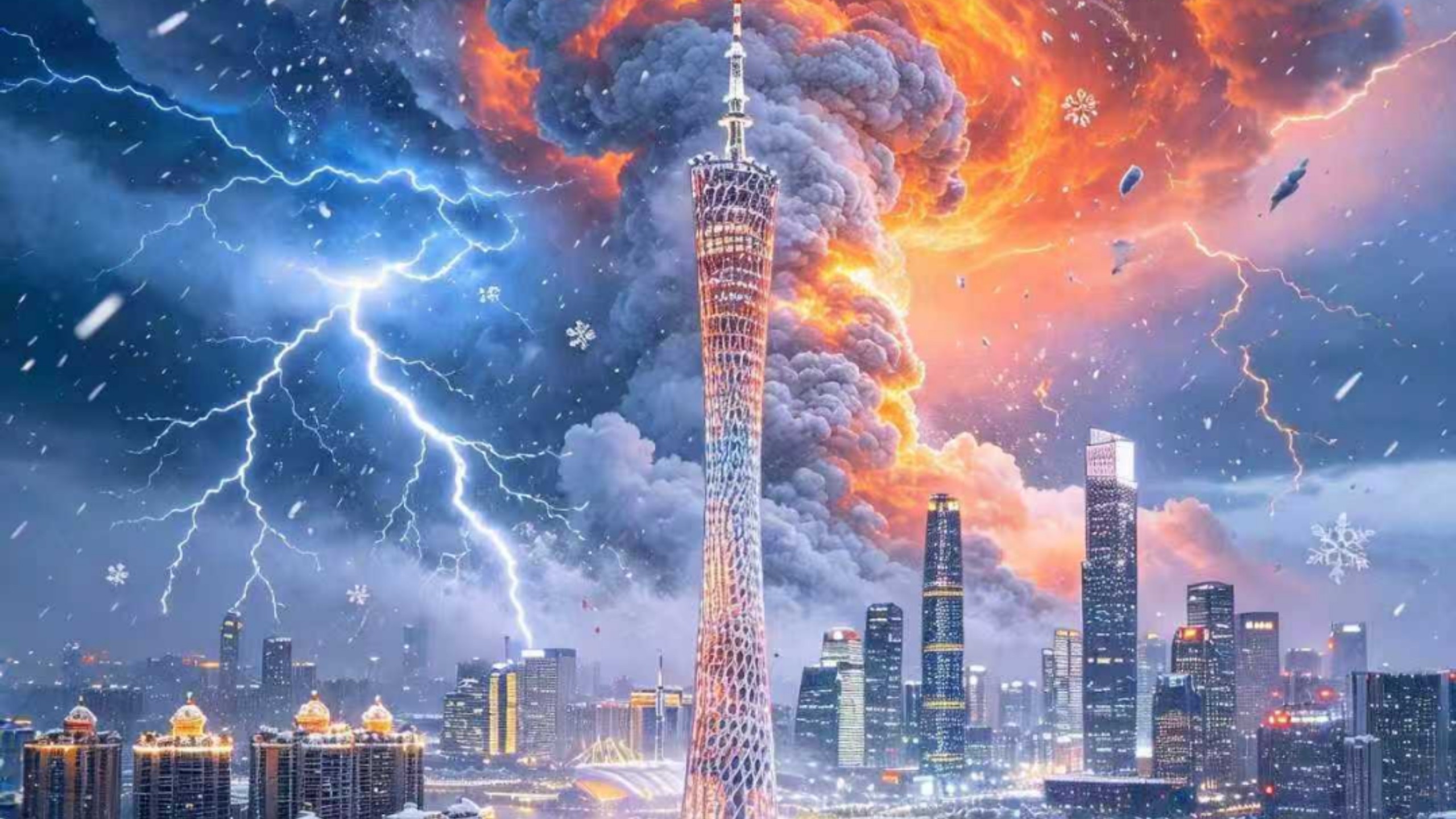 广州的朋友，今年冬天你们那可能真的要下暴雪！