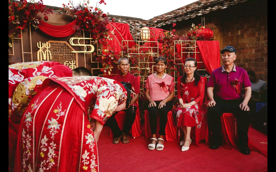 一般农村结婚典礼仪式图片