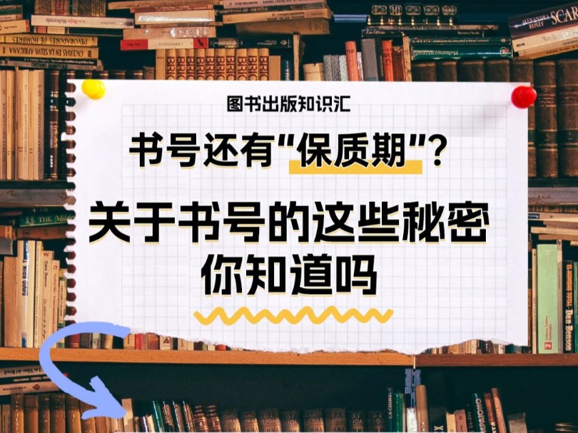 书号还有保质期?关于书号的这些秘密你知道吗?哔哩哔哩bilibili