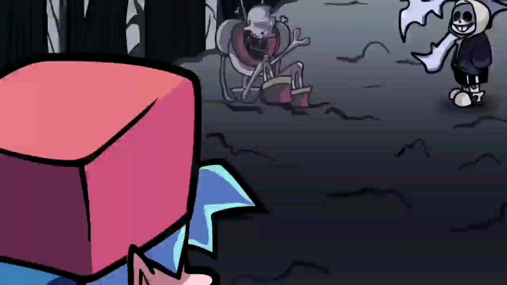 【fnf中下填词/有押/较燃/骷髅兄弟v2】"我的行径不一定正确,但你一定