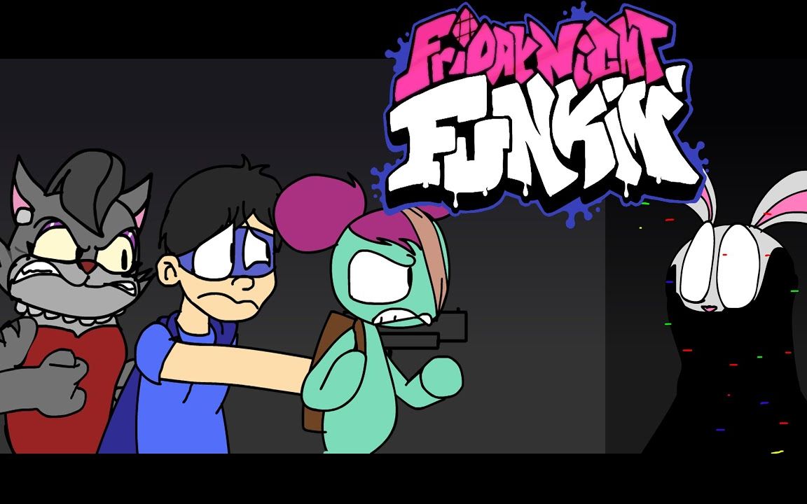 周五夜放克:pibby vs bun bun(fnf mod)