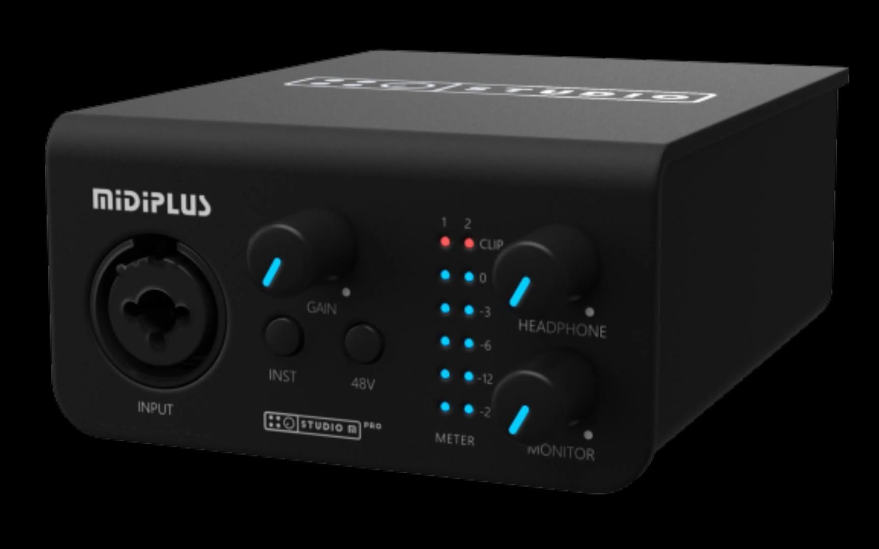 midiplus/迷笛studio m pro otg实物连接视频