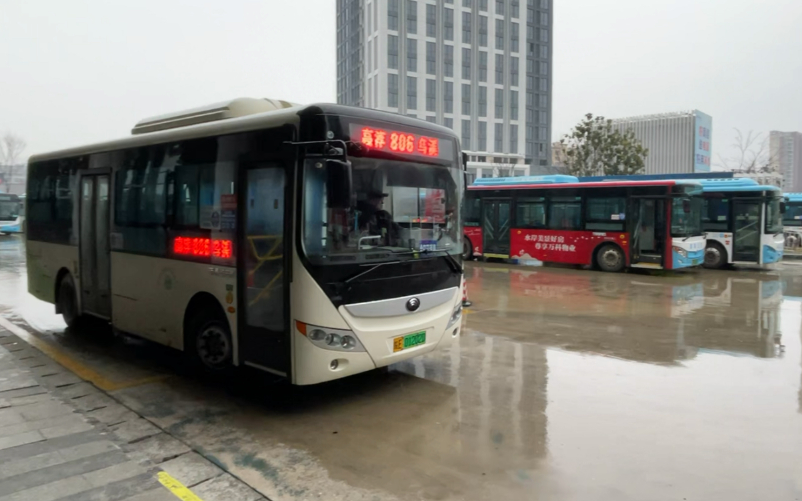 马鞍山806路运转体验(3):终到南京地铁s9/宁高线高淳站.