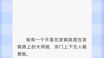 我有一个不是在发疯就是在发疯路上的大师姐,宗门上下无人敢惹她.她还夸我:不愧是po文女主 不过破文女主?为什么是破文呢?哔哩哔哩bilibili