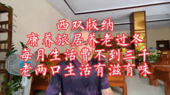 Download Video: 西双版纳，康养旅居养老过冬，每月不到三千块，老两口生活一样有滋有味。