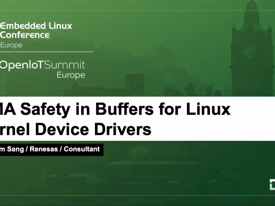 [图]DMA Safety in Buffers for Linux Kernel Device Drivers