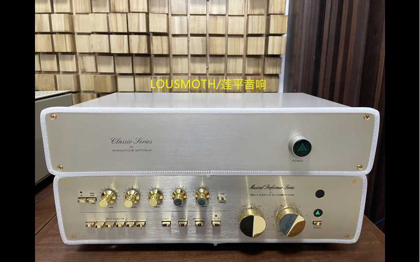 真正瑞士𐟇谟‡�Ÿ装正品FM F10B后级和FM155前级一套西装到店,《欧洲一手无修完美带回,声音如蓝天一般通透》&乃世界最顶级HIEND音响品牌声...