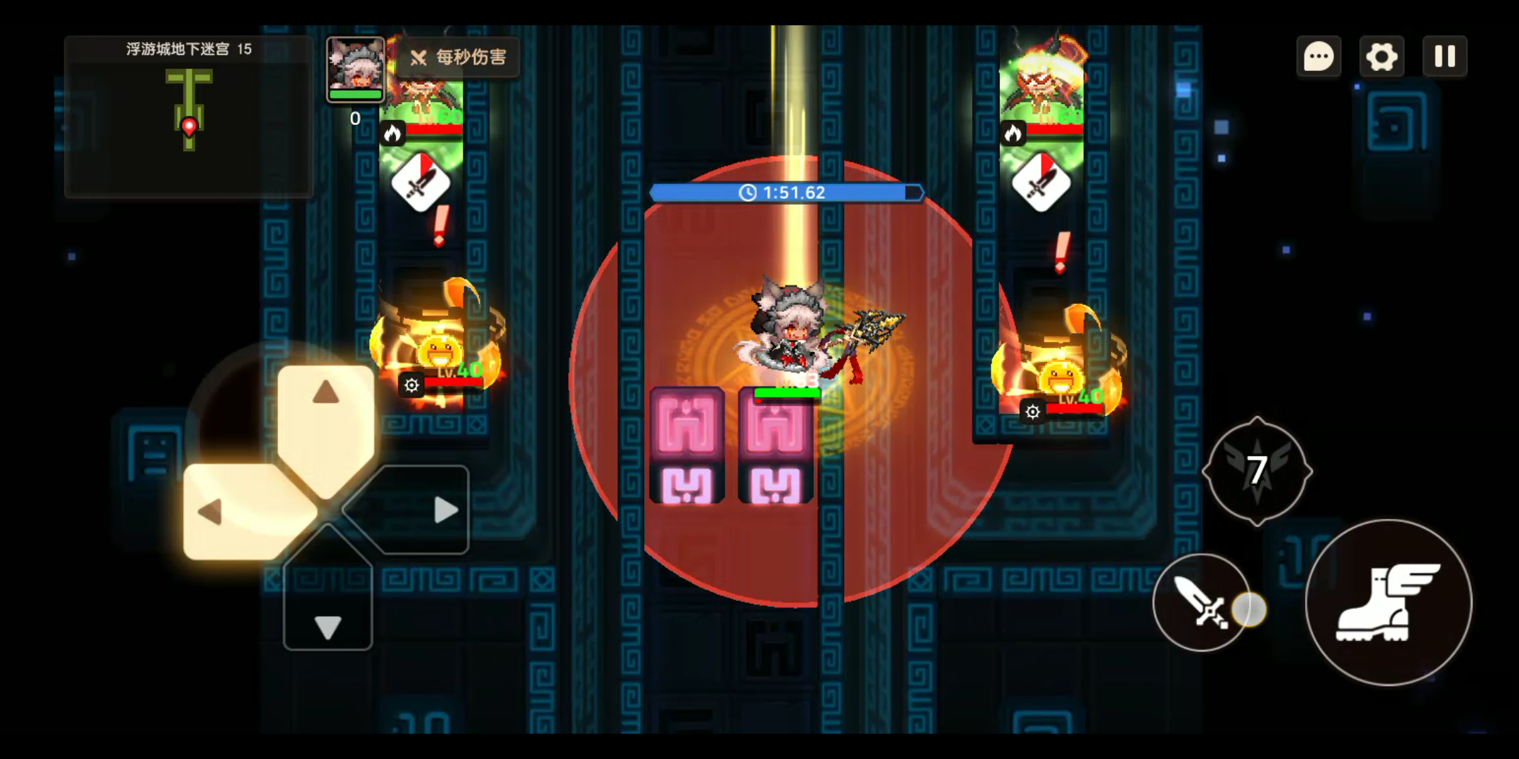 浮游城迷宫15(原来这么简单就能过)