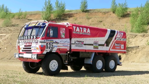 达喀尔 太拖拉 815 6x6 1986_哔哩哔哩_bilibili