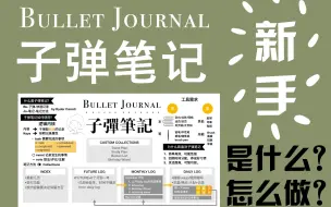 Video herunterladen: 子弹笔记是什么？Bullet Journal新手怎么做？干货BUJO体系介绍 使用方法详解 包教包会带你管理时间提升效率