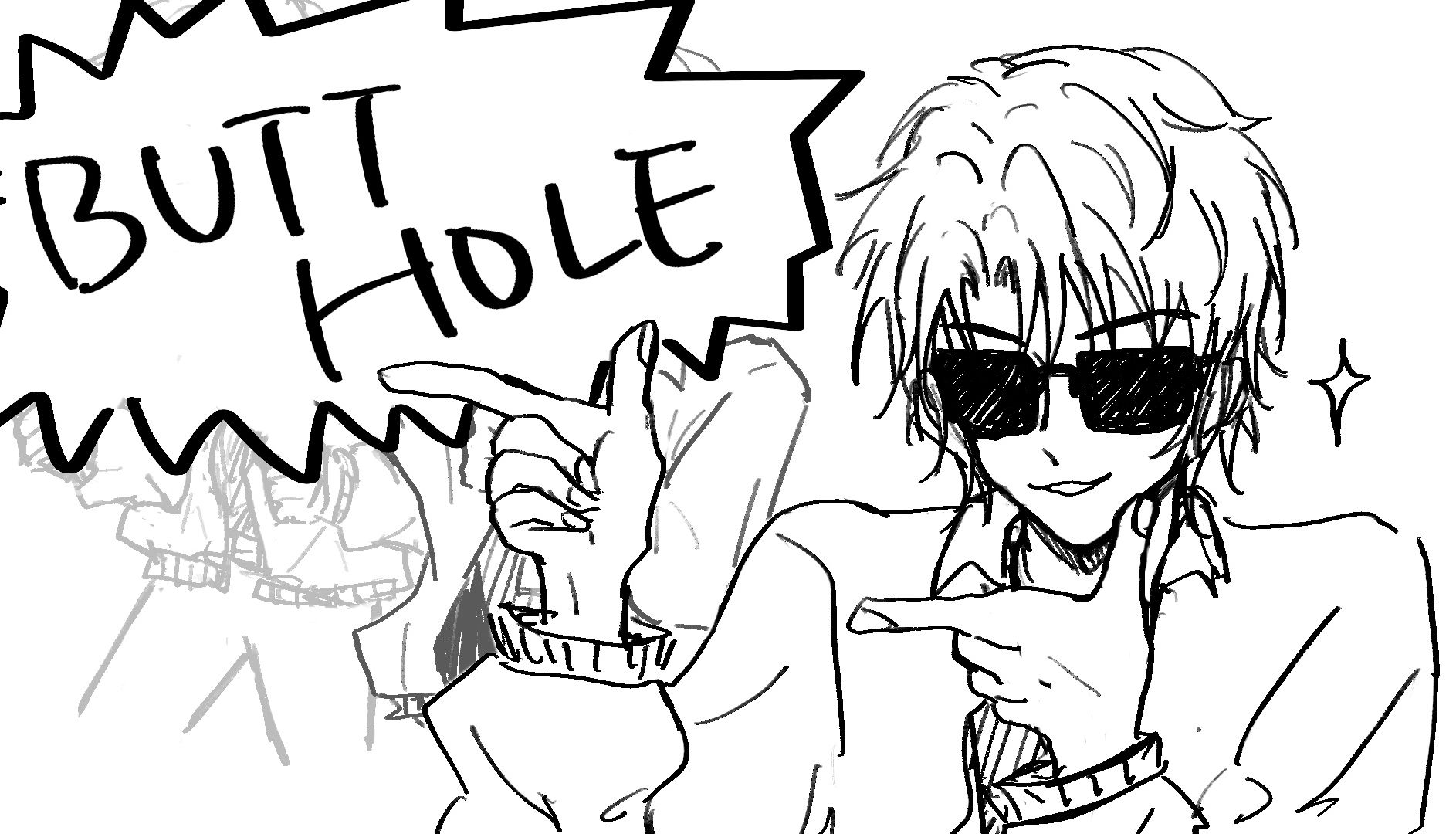 【盗墓笔记/手书描改】黑瞎子的hycybh