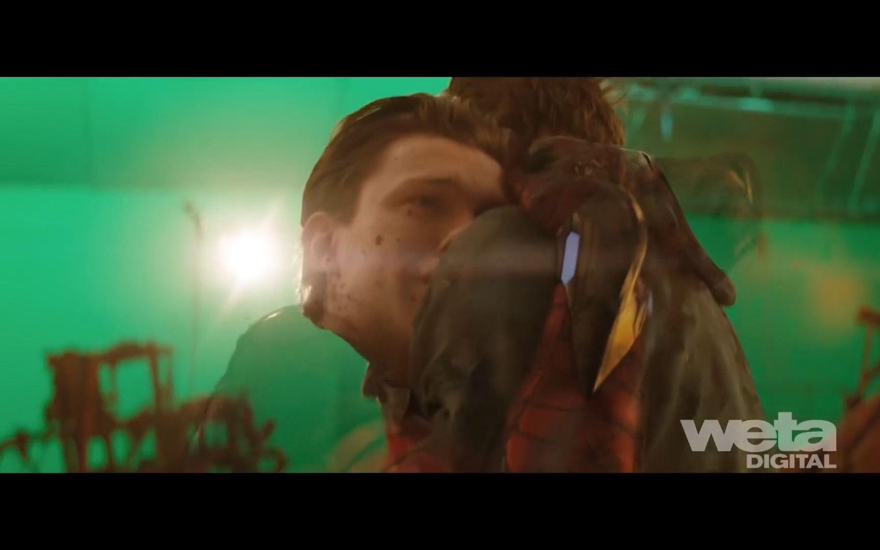 复仇者联盟3 vfx 灭霸出场 特效花絮 绿色拍摄合成