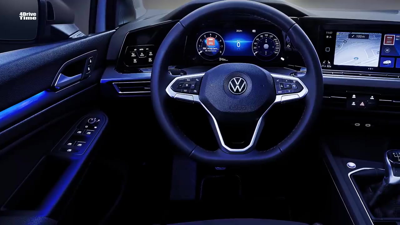 高尔夫8内饰细节 2020 Volkswagen Golf 8 – INTERIOR Details哔哩哔哩bilibili