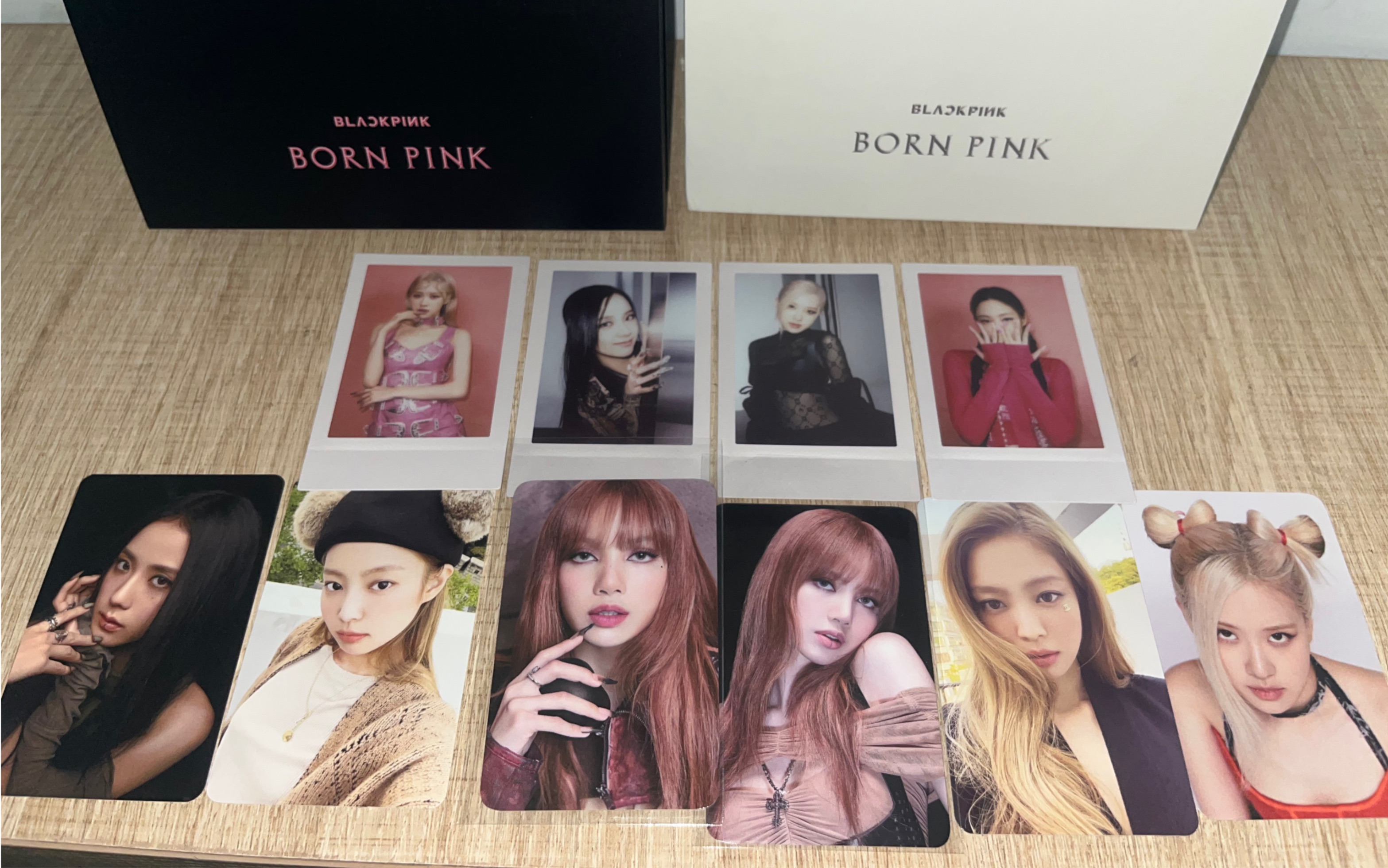 black pink 专辑开箱 born pink 正规二辑粉白版