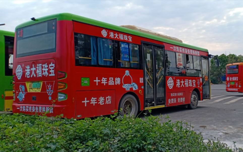 【来宾公交】33路(富华学校68兴宾区妇幼保健院)全程pov前方展望