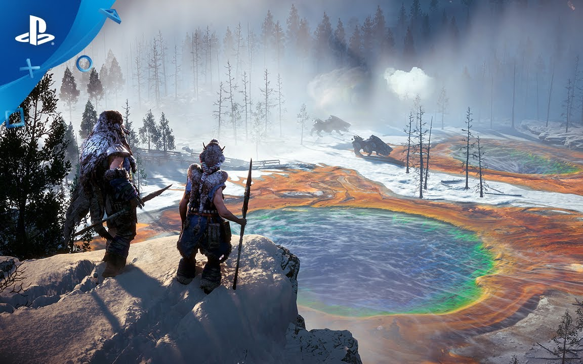 【ps4】horizon zero dawn :the frozen wilds dlc trailer e3 2017