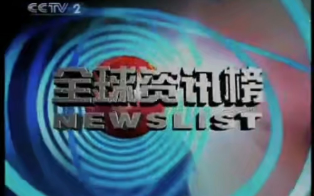 【CCTV2】央视经济频道《全球资讯榜》OP/ED(20081107)哔哩哔哩bilibili