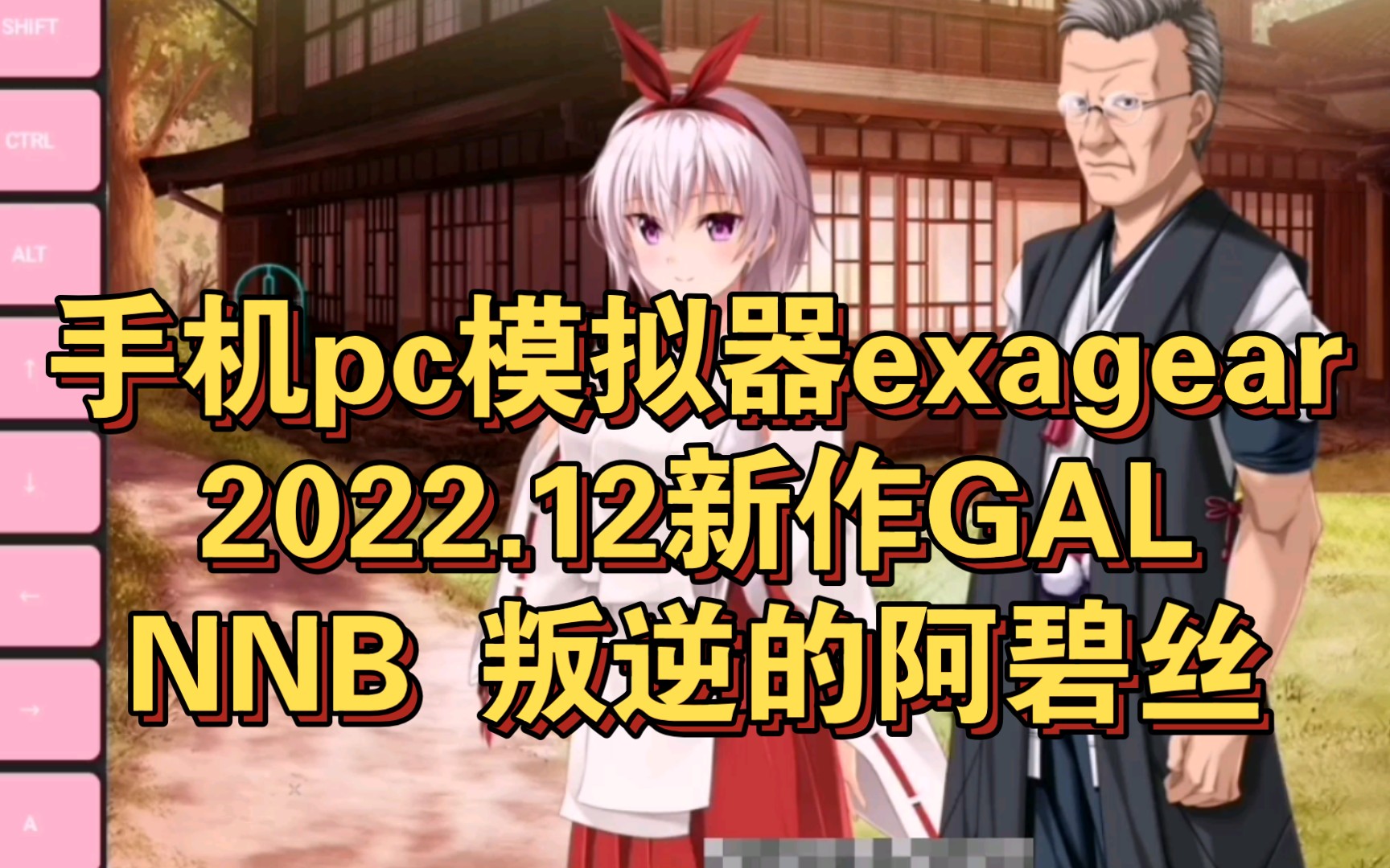 手机pc模拟器exagear[2022.12新作GAL][NNB 叛逆的阿碧丝]