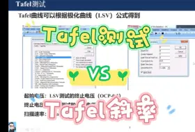 Descargar video: Tafel测试 VS Tafel斜率，傻傻分不清楚？