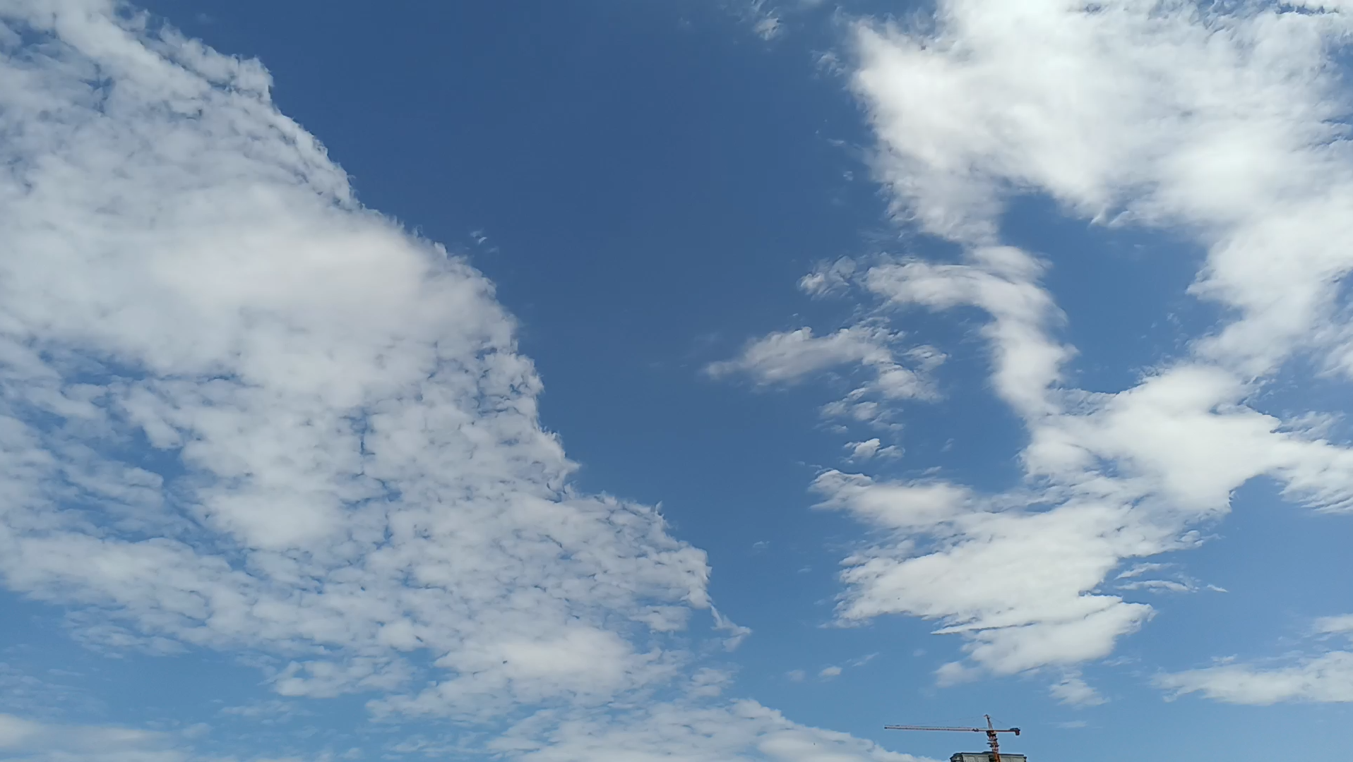 今天上午十点半的天空