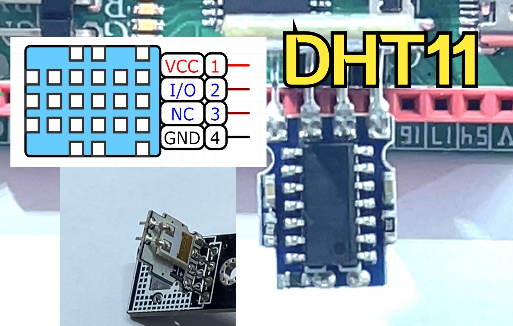 DHT11温湿度传感器拆解分析哔哩哔哩bilibili