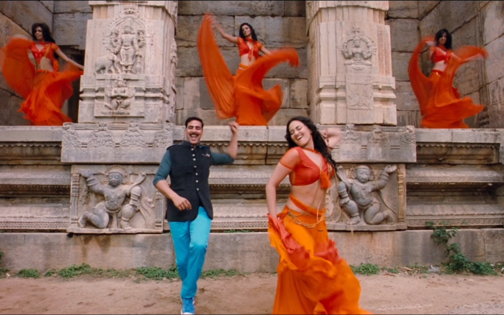 印度电影《热血无赖》4k画质歌舞片段(五)