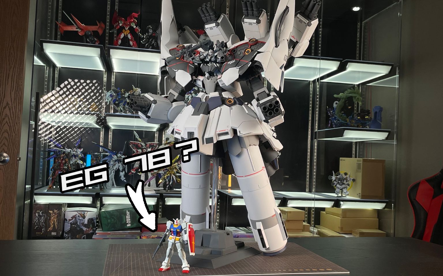 万代网络限定hg 新吉翁二号机 速评!【模玩速评】