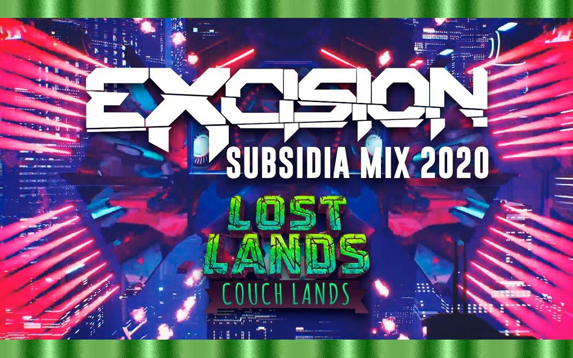 [图]🔥🔥🔥超视觉享受！Excision Subsidia 虚拟舞台组合 2020 ❚ 从失落之地：沙发地独家