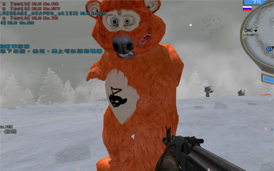 [战地2] 变异毛熊怪围攻俄军阵地