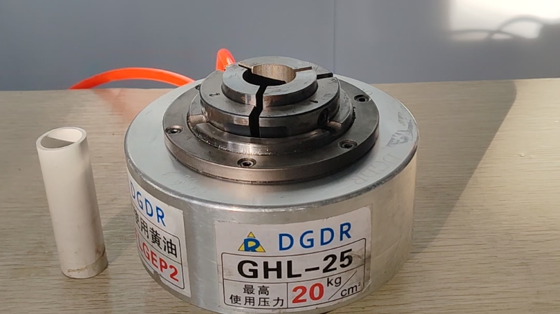 激光切割气动旋转卡盘 数控车床卡盘自动化设备气动夹头#自动化设备