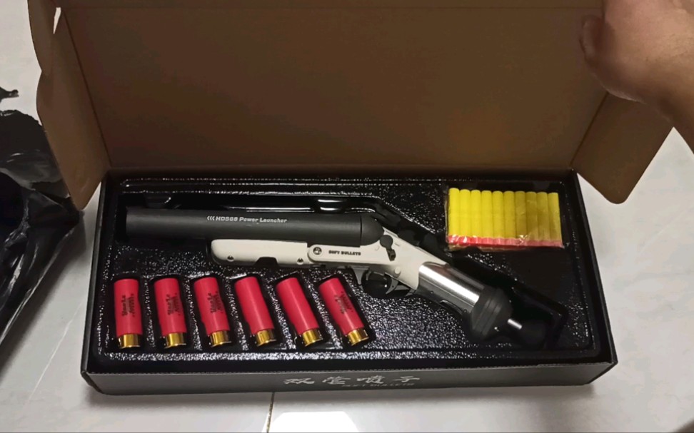 软弹发射器-双管喷子开箱评测!