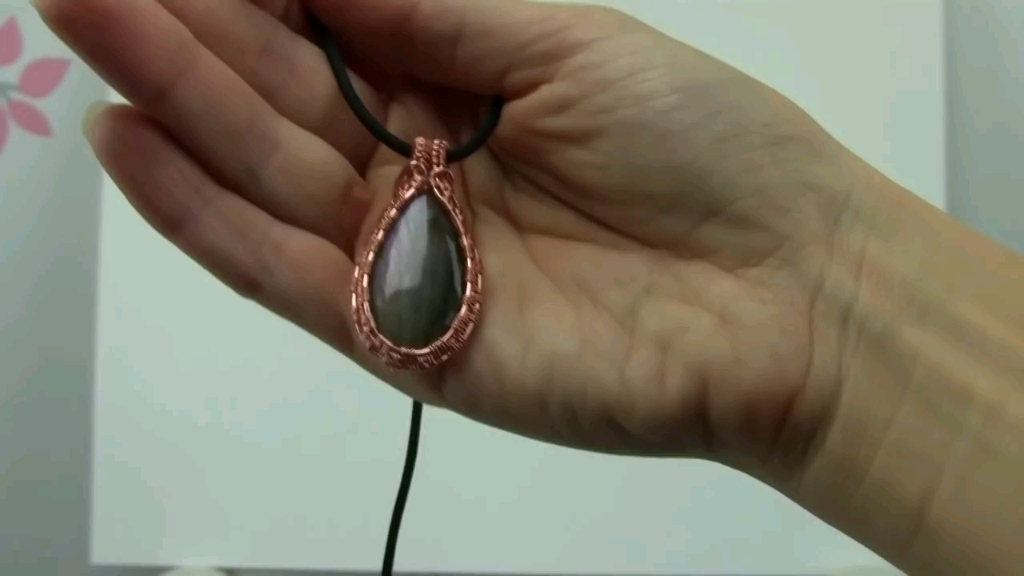 【绕线教程】6月12日绕线包边水滴型宝石_哔哩哔哩_bilibili