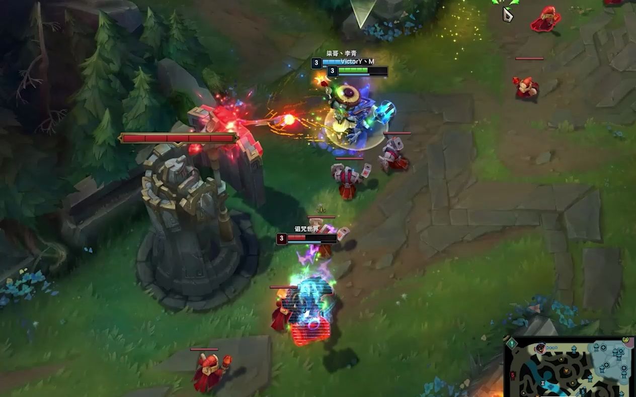 小鱼人大战杰斯第一视角,这盖伦太烦了