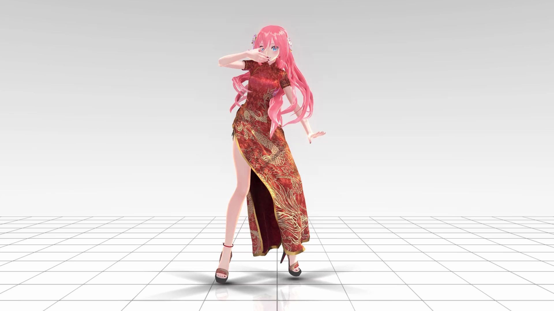 改模物理测试tda式改变巡音旗袍v100addiction