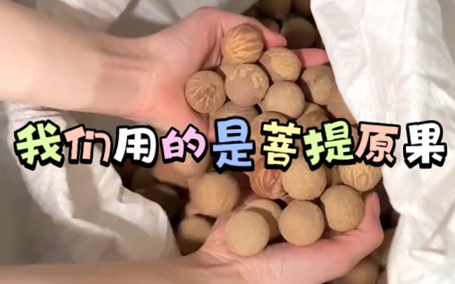 菩提到底是用什么材质做的?!哔哩哔哩bilibili