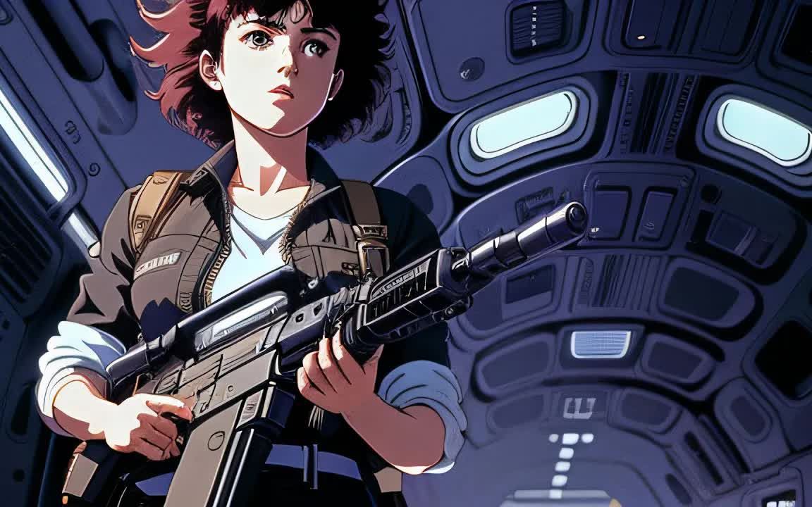 异形 - 如果是一部日本动漫