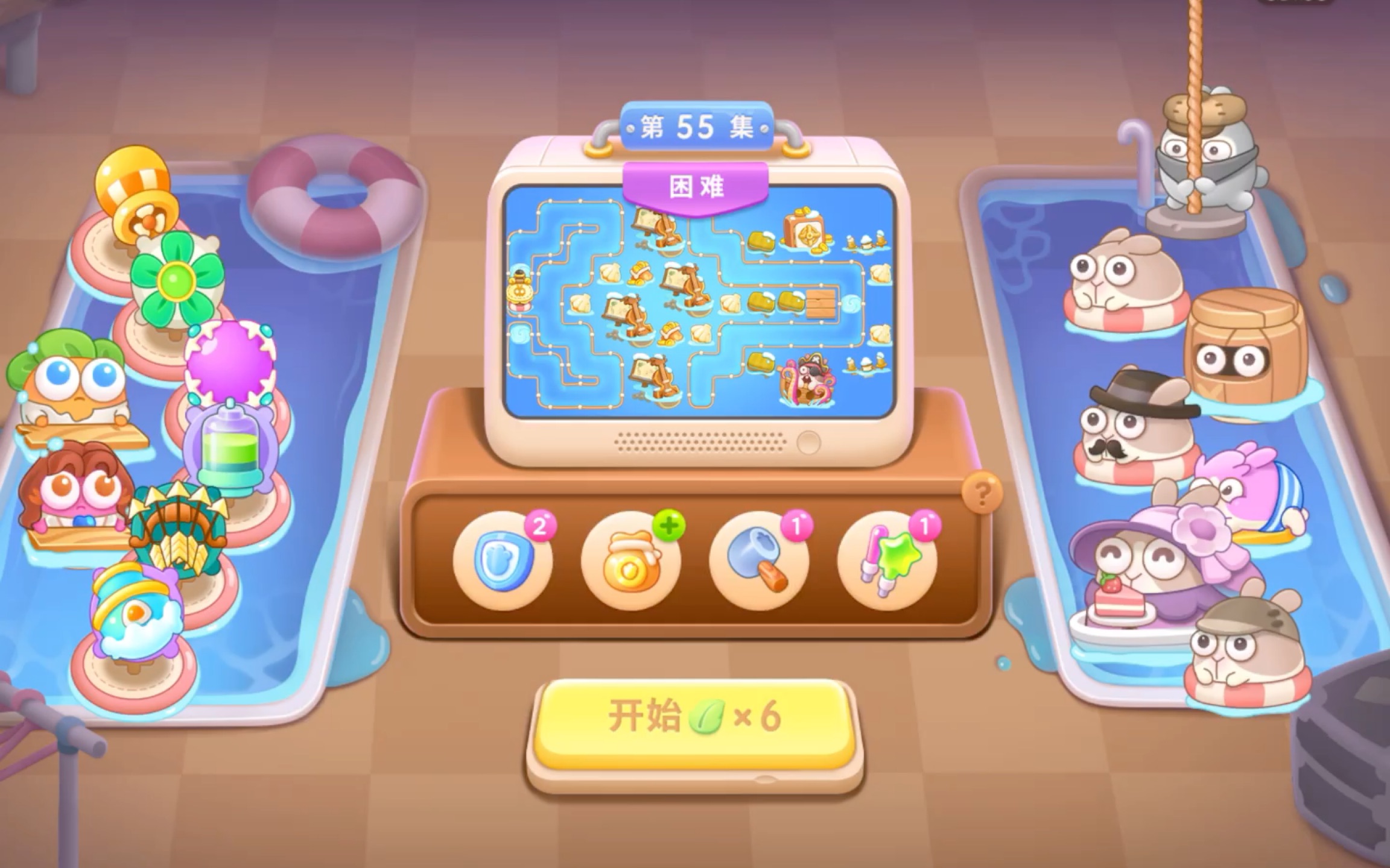 保卫萝卜 阿波尼克号 第55关