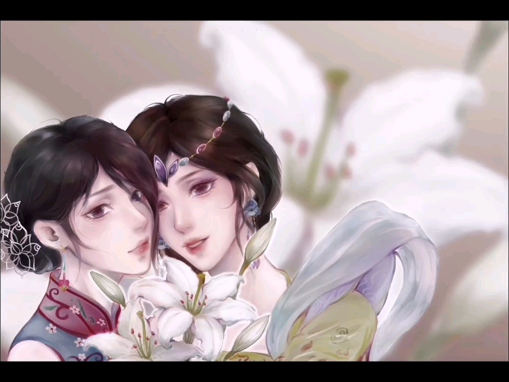 曼多拉和辛灵的元旦贺图