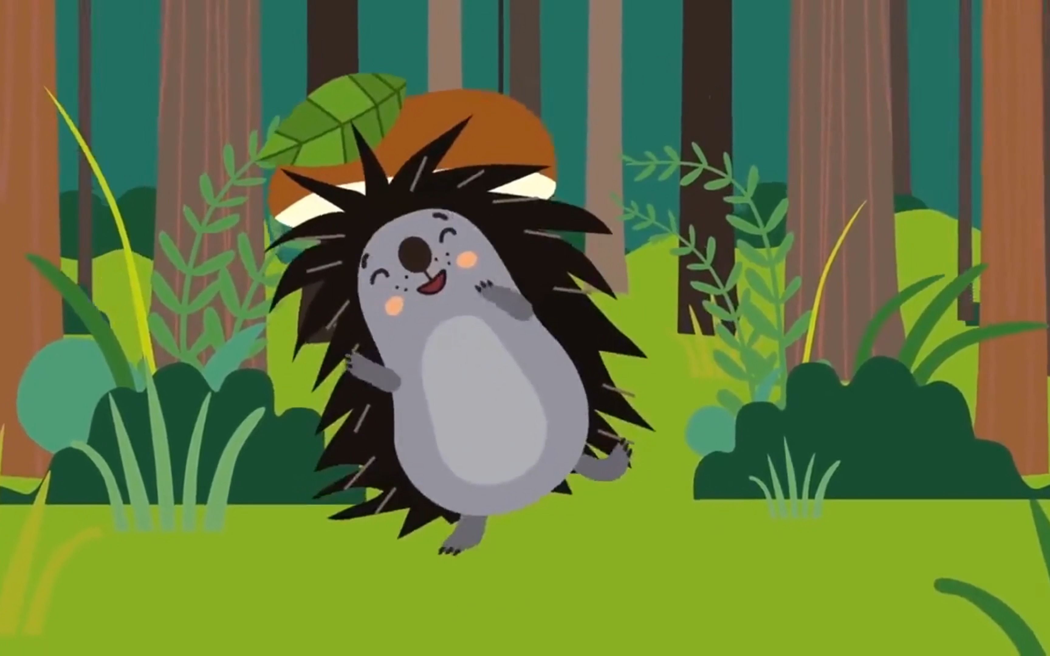 儿歌:刺猬之歌 Ёжик