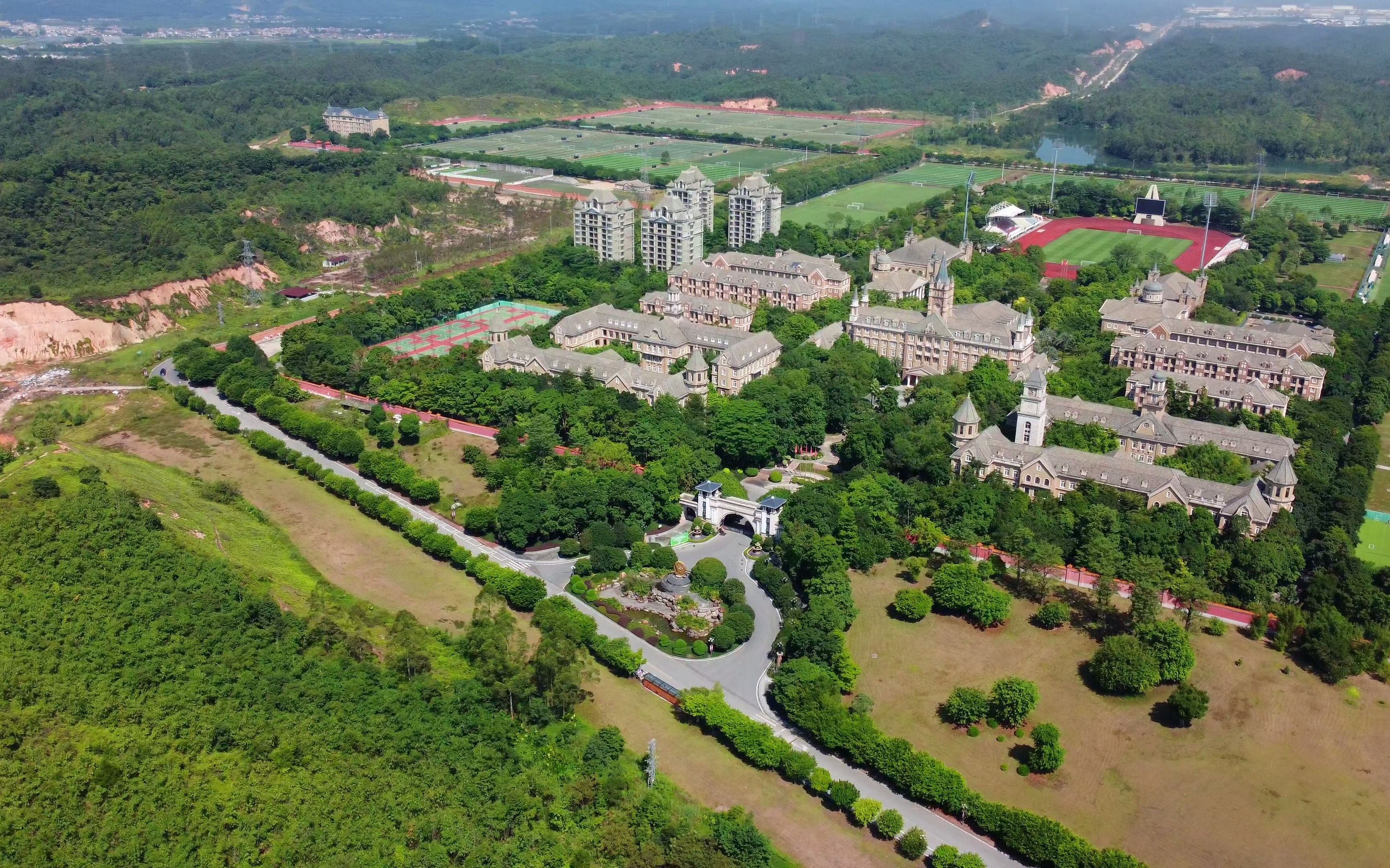 上帝视角看中国-清远恒大足球学校-20221004