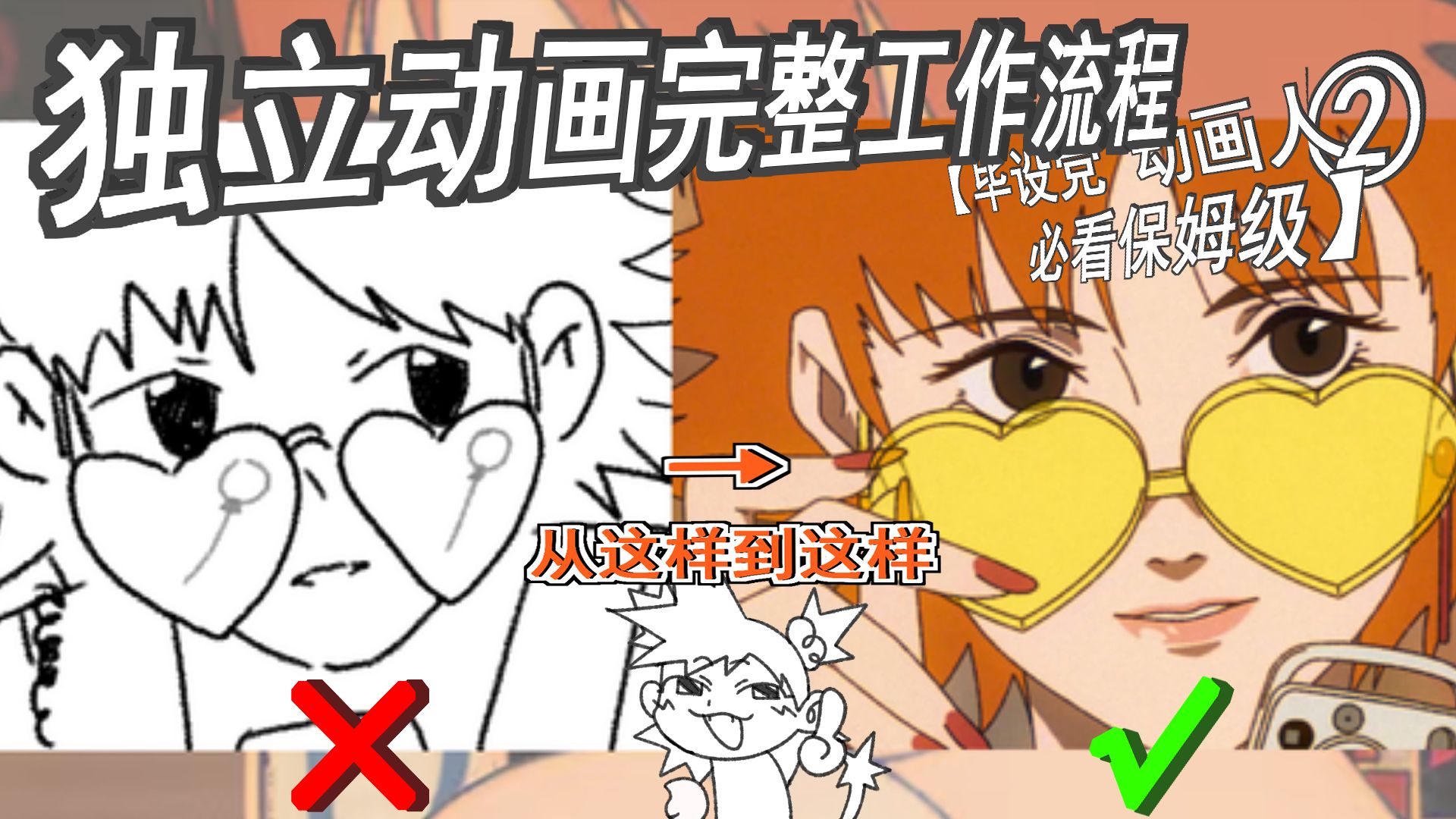 独立动画短片完整工作流详细拆解（中期篇）直接抄作业！【毕设党、动画人必备】
