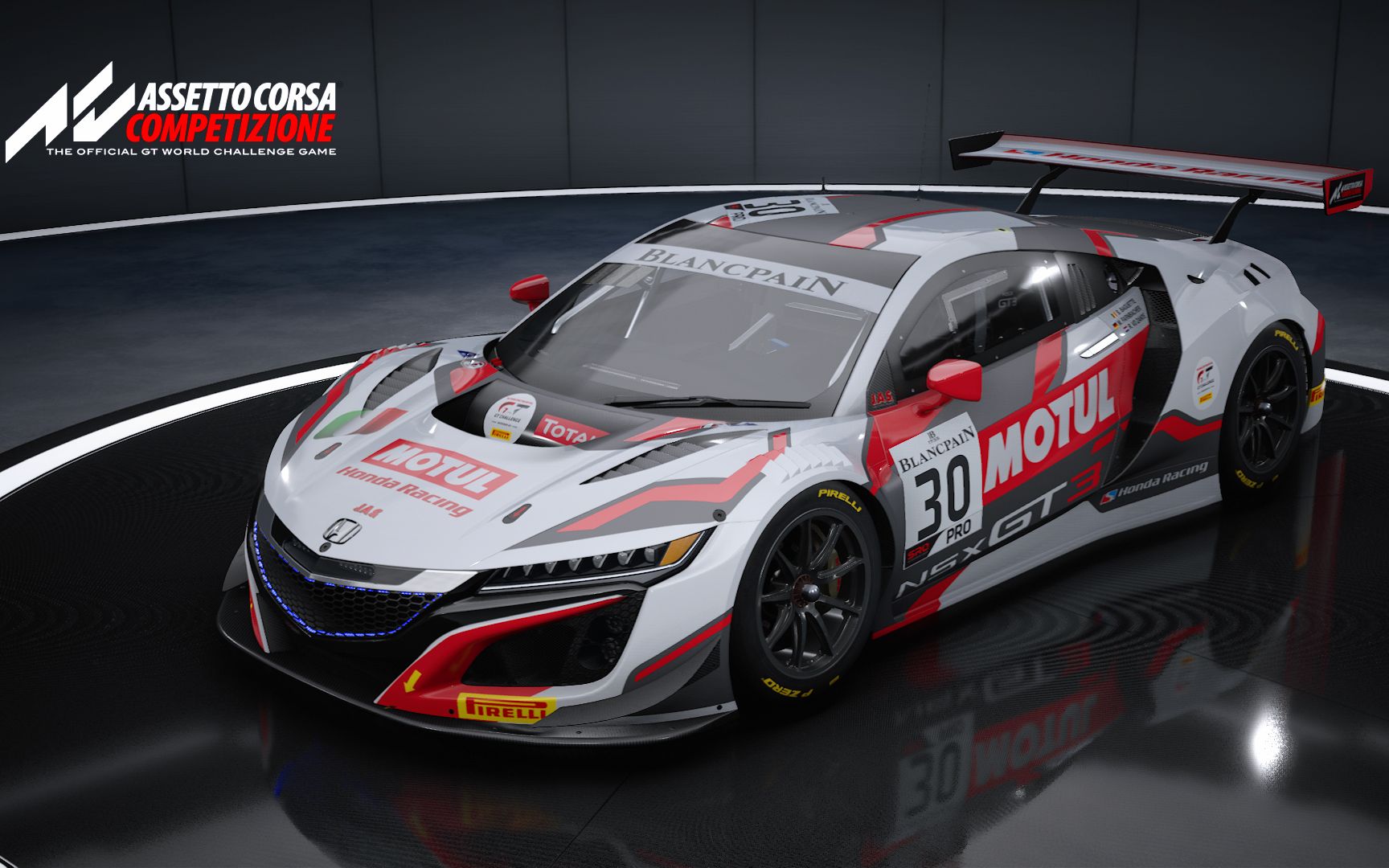 hm1746神力科莎争锋之本田nsxgt3evo之纽伯格林