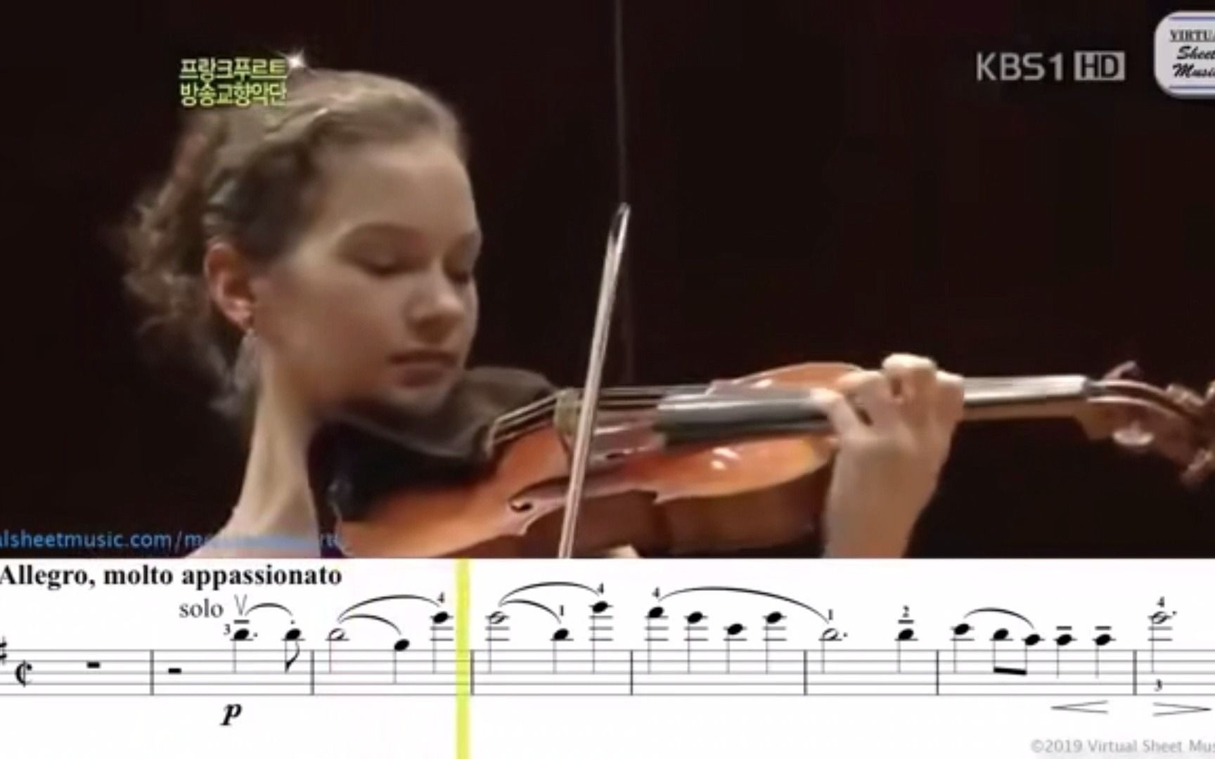 [图]门德尔松e小调协奏曲OP.64 - Hilary Hahn -（附乐谱）