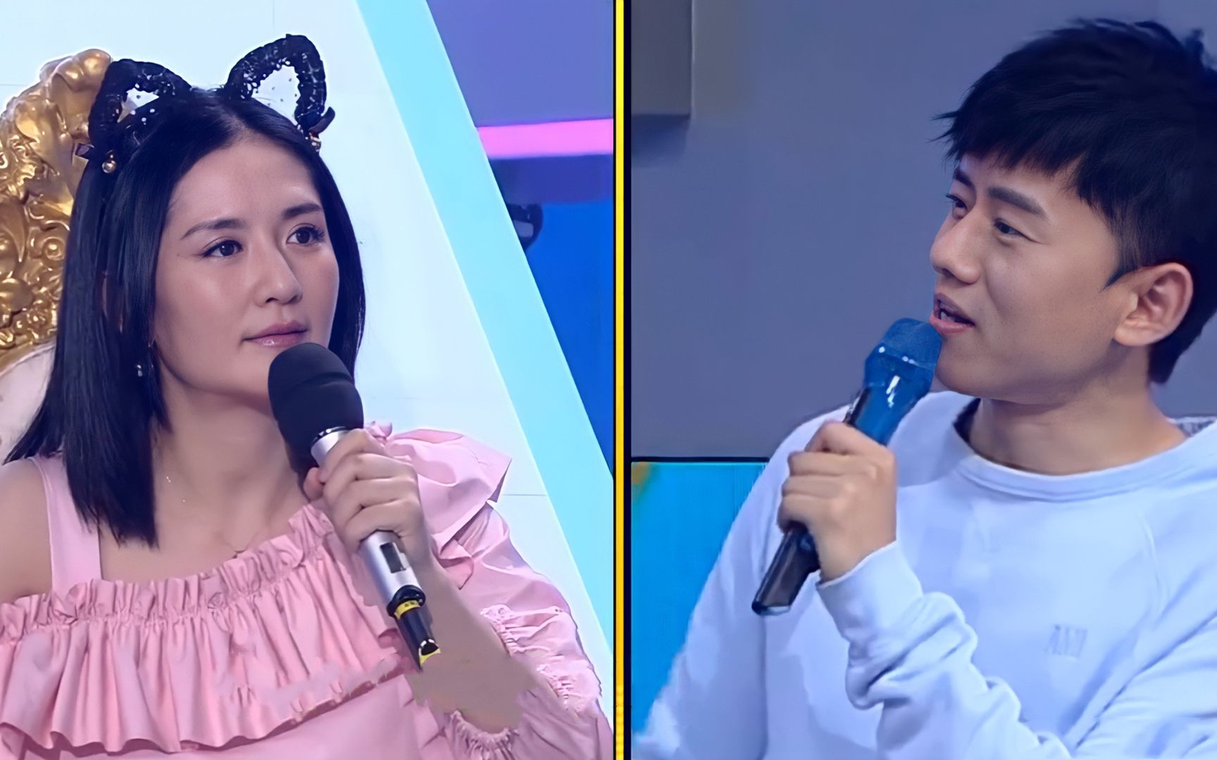 张杰谢娜饭桌上吵架翻脸,现场气氛一度降到冰点!明星夫妻拌嘴