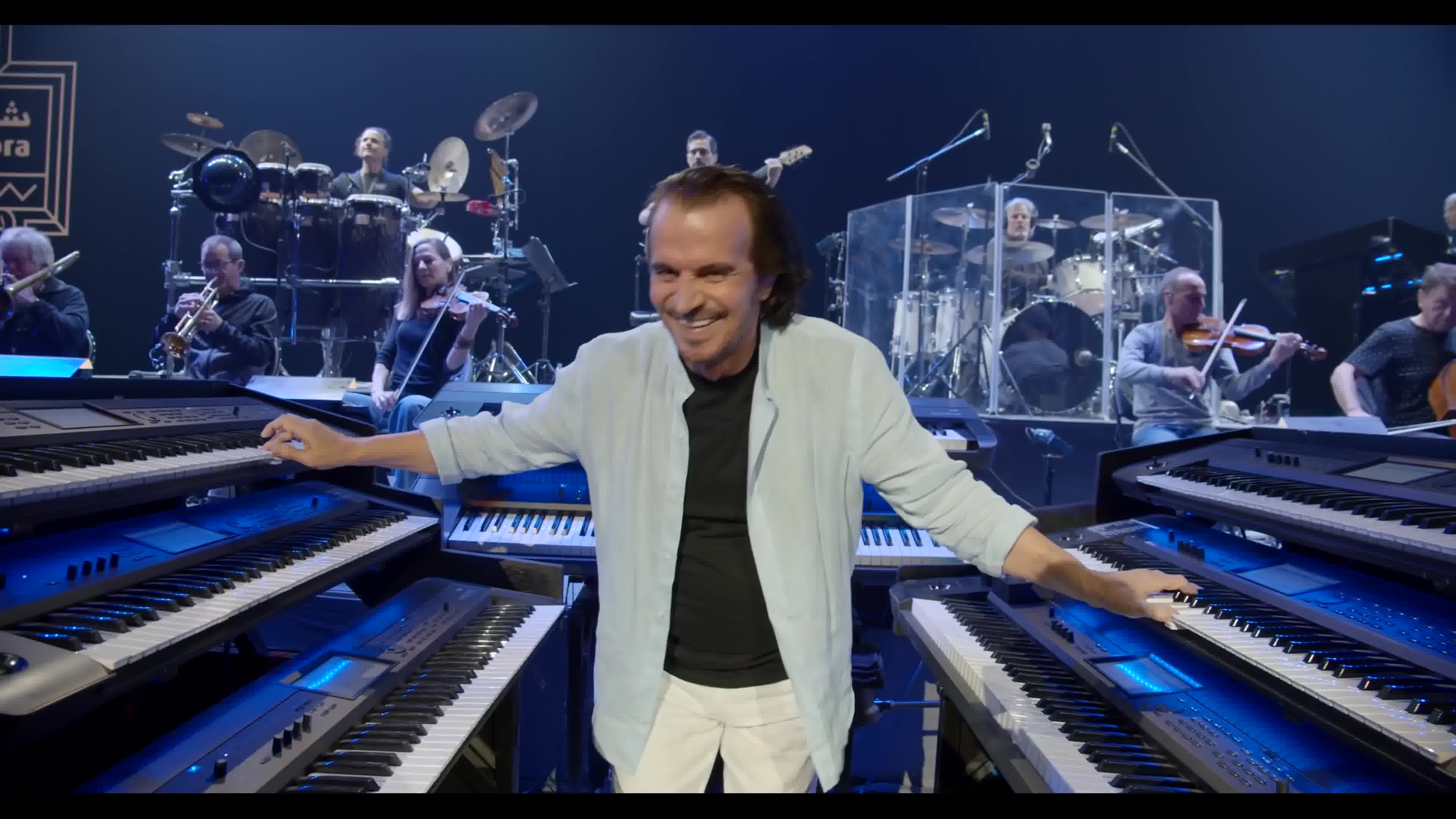 yanni在沙特阿拉伯alula现场直播santorini4k