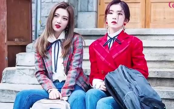 【CeCi Korea】Red Velvet Irene&Joy 画报拍摄哔哩哔哩bilibili