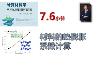 下载视频: 【计算材料学-从算法原理到代码实现】视频教程 | 7.6_材料的热膨胀系数计算