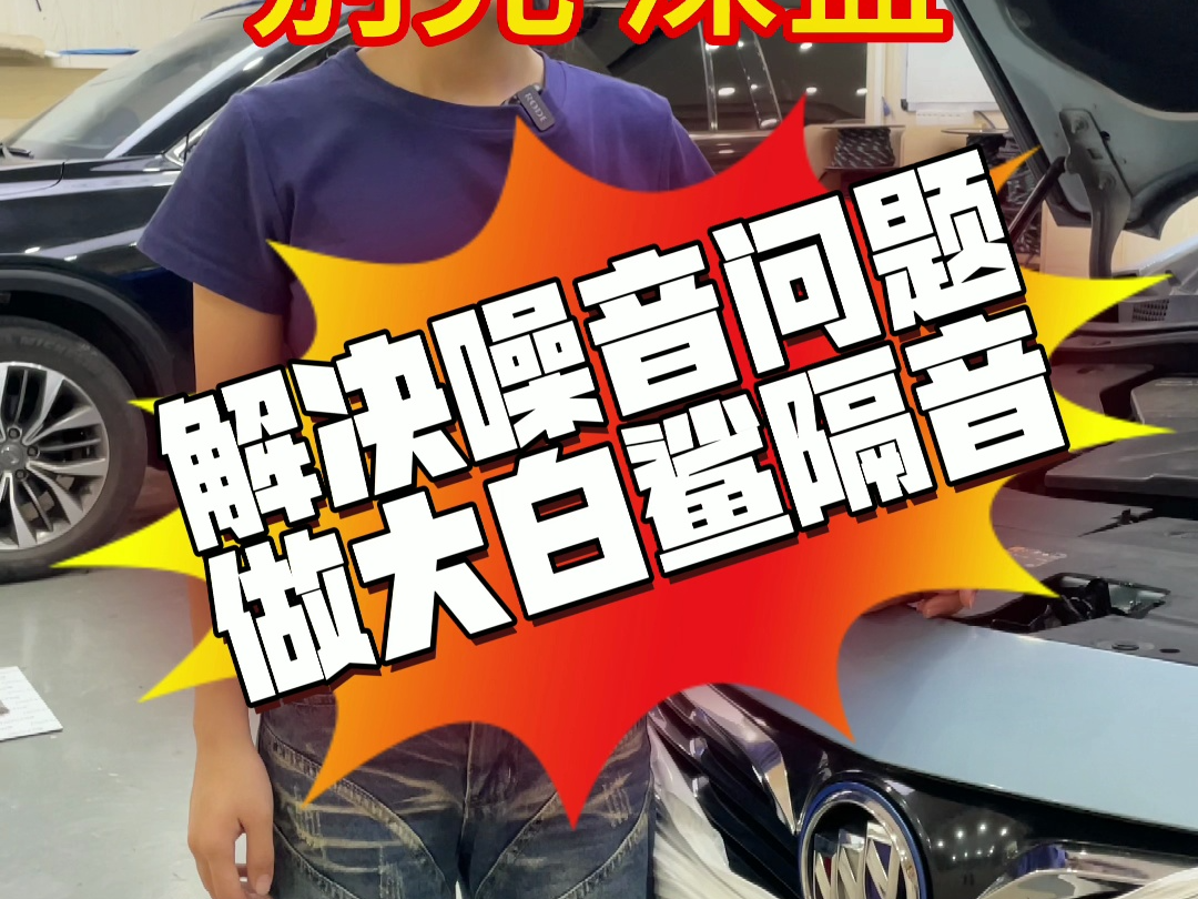 别克深蓝做大白鲨环保隔音