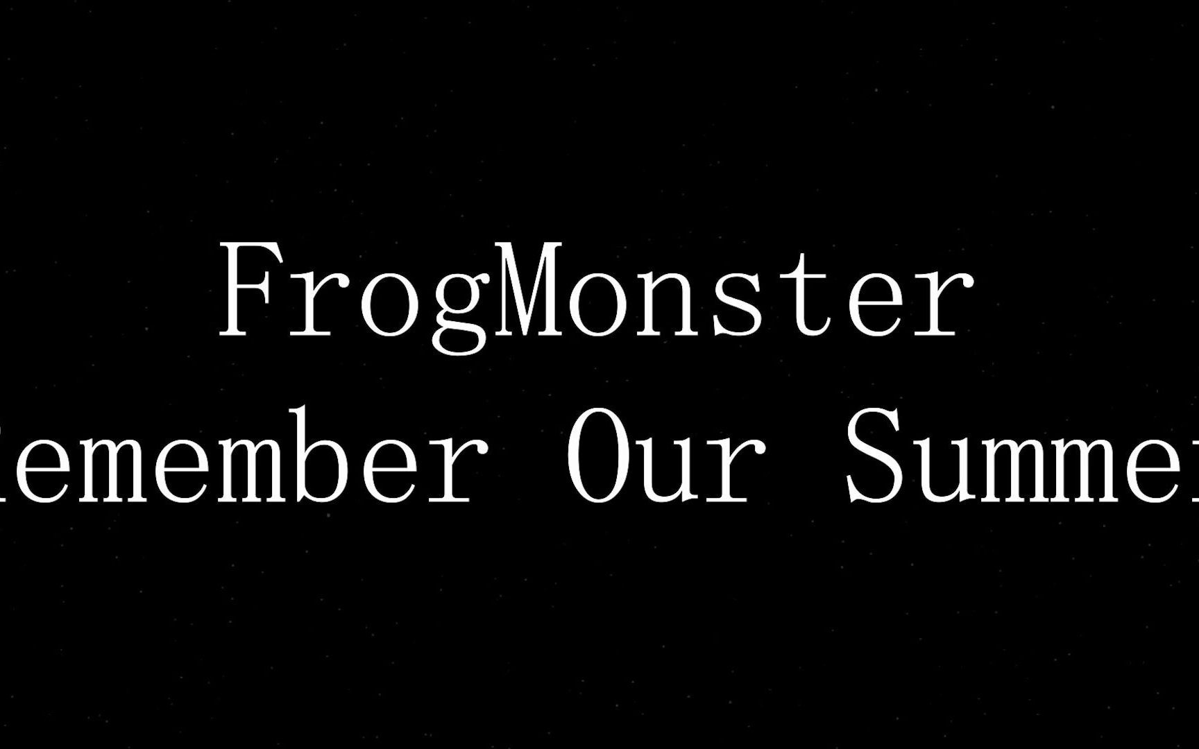 frogmonster歌手图片