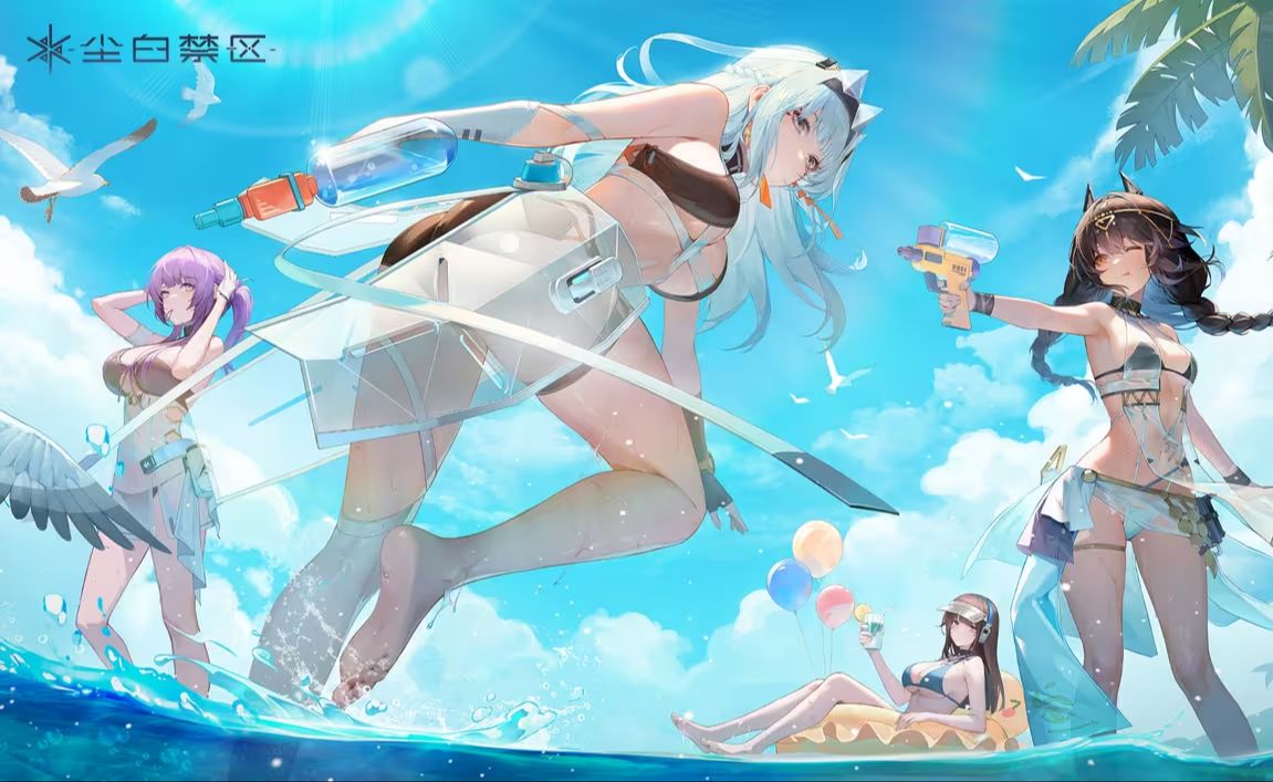 尘白禁区-琴诺女仆,为什么说尘白禁区无强度焦虑?你看看这个走位